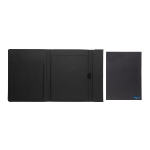 Impact Aware™ A4 portfolio with magnetic closure black | No Branding | not available | not available