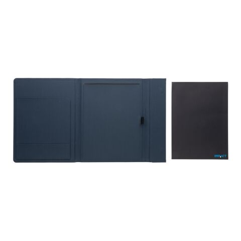 Impact Aware™ A4 portfolio with magnetic closure navy | No Branding | not available | not available