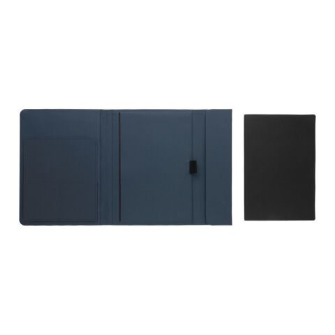 Impact Aware™ A5 notebook with magnetic closure navy | No Branding | not available | not available