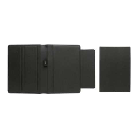 Swiss Peak Heritage RCS rPU A5 stone paper portfolio black | No Branding | not available | not available
