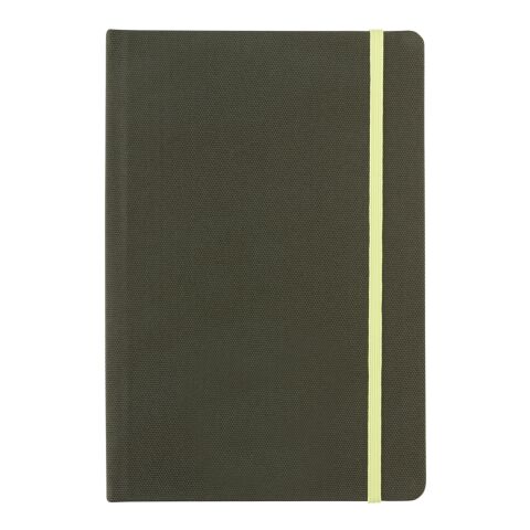 GRS certified RPET A5 notebook green-green | No Branding | not available | not available