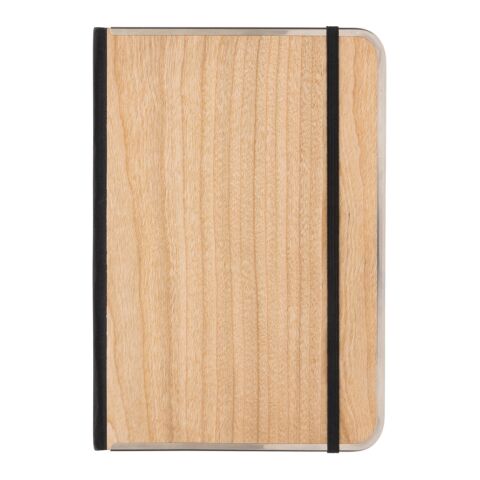 Treeline A5 wooden cover deluxe notebook brown | No Branding | not available | not available