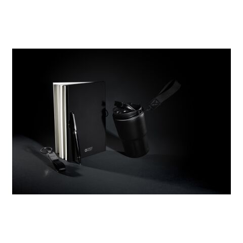 Swiss Peak RCS certified deluxe business gift set w/ tumbler black | No Branding | not available | not available