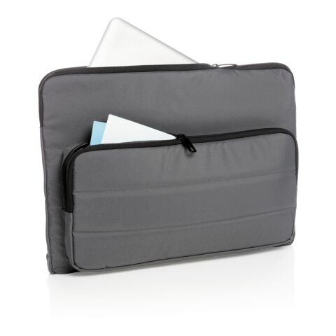 Impact AWARE™ RPET 15.6"laptop sleeve anthracite | No Branding | not available | not available