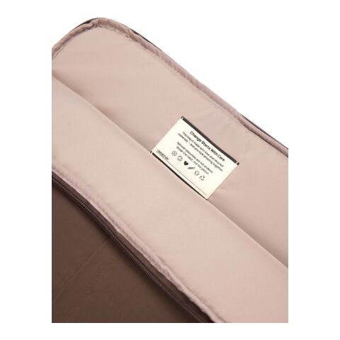KENTO URBAN RCS recycled nylon 15.6 inch laptop sleeve brown | No Branding | not available | not available | not available