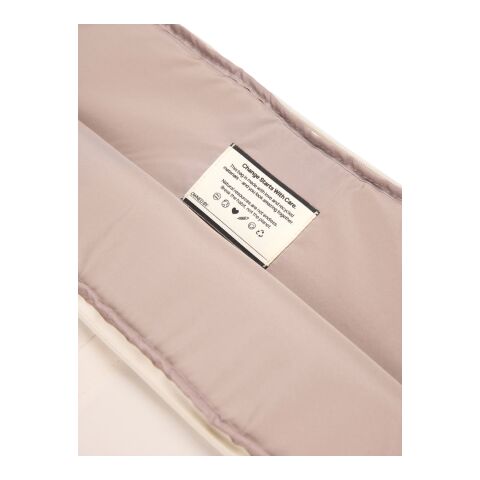 KENTO URBAN RCS recycled nylon 15.6 inch laptop sleeve beige | No Branding | not available | not available | not available