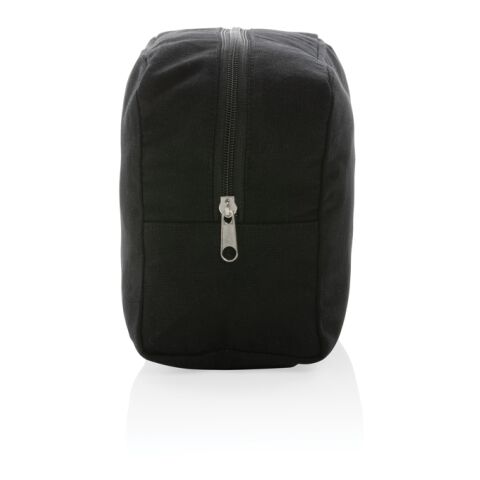 Impact Aware™ 285 gsm rcanvas toiletry bag undyed black | No Branding | not available | not available | not available