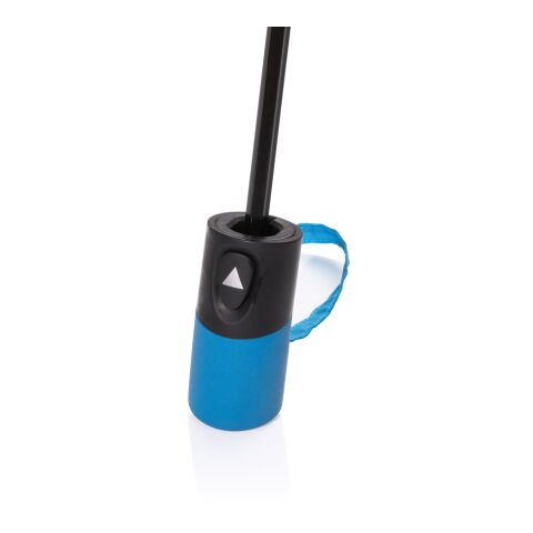 "21"" Impact AWARE™ 190T mini auto open umbrella" blue | No Branding | not available | not available