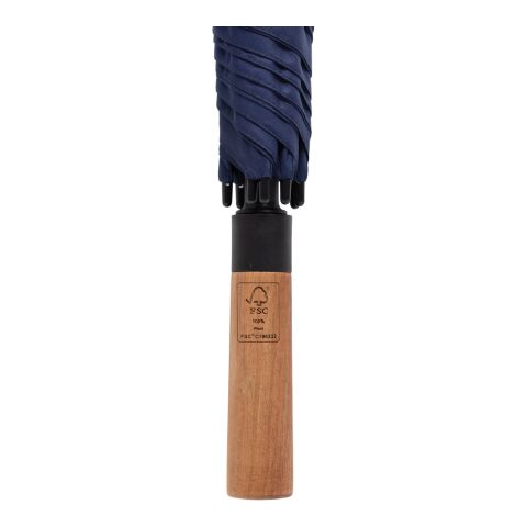 Tony  Aware™ RPET 30 inch acacia auto open umbrella navy | No Branding | not available | not available
