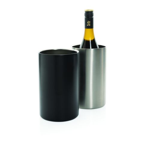 Vino RCS certified recycled stainless steel wine bucket black | No Branding | not available | not available