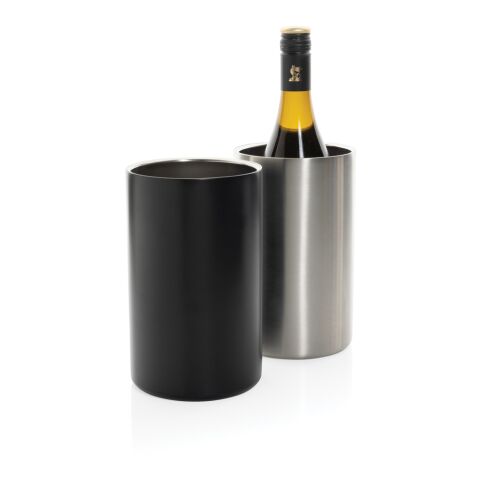 Vino RCS certified recycled stainless steel wine bucket silver
