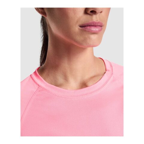 Bahrain short sleeve women's sports t-shirt Fluor Coral | XL