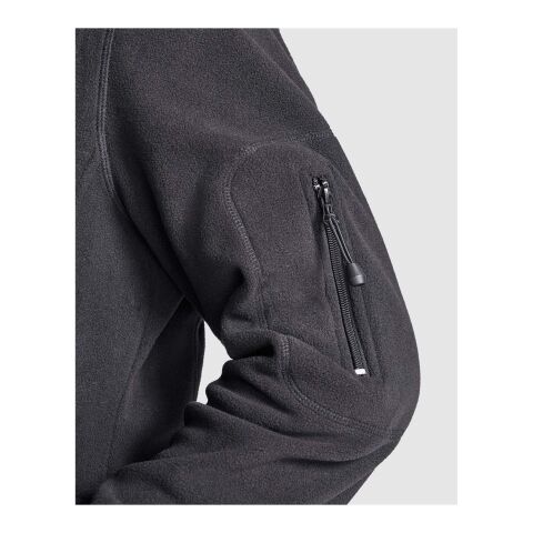 Luciane men's full zip fleece jacket Standard | Solid black | L | No Branding | not available | not available