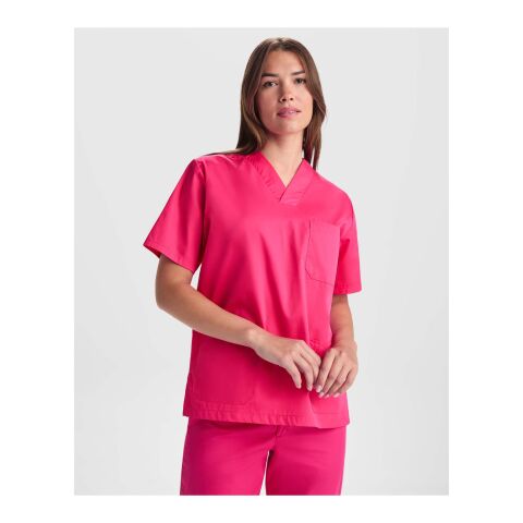 Panacea 160 g/m2 unisex short sleeve service top  Standard | Danube Blue | 2XL | No Branding | not available | not available | not available