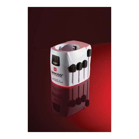 SKROSS Pro 3-Pole World Travel Adapter white | No Branding | not available | not available