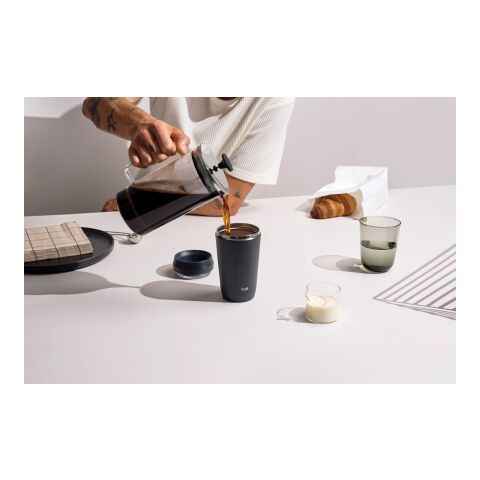 Topl Recycled Steel To Go Tumbler Patented 360 Lid 354ml grey | No Branding | not available | not available