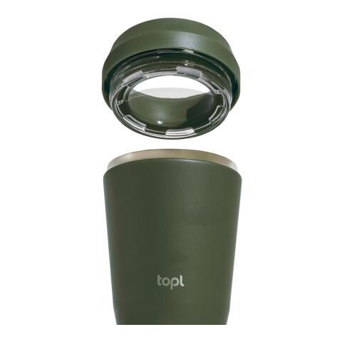 Topl Recycled Steel To Go Tumbler Patented 360 Lid 354ml green | No Branding | not available | not available