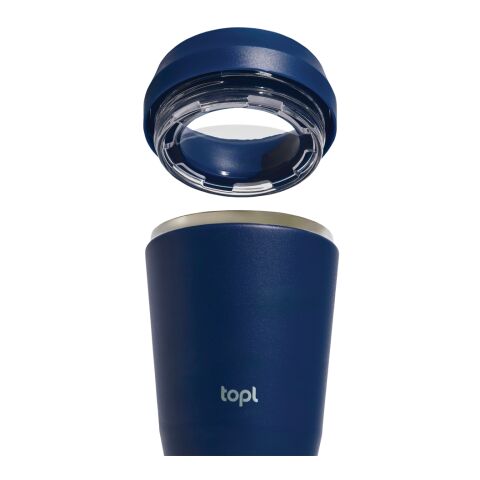 Topl Recycled Steel To Go Tumbler Patented 360 Lid 235ml navy | No Branding | not available | not available