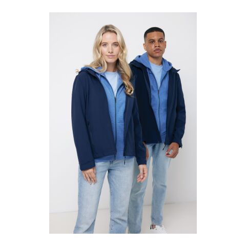 Iqoniq Makalu women recycled polyester soft shell jacket navy | XXS | No Branding | not available | not available | not available