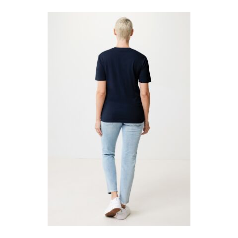 Iqoniq Bryce recycled cotton t-shirt navy | M | No Branding | not available | not available | not available
