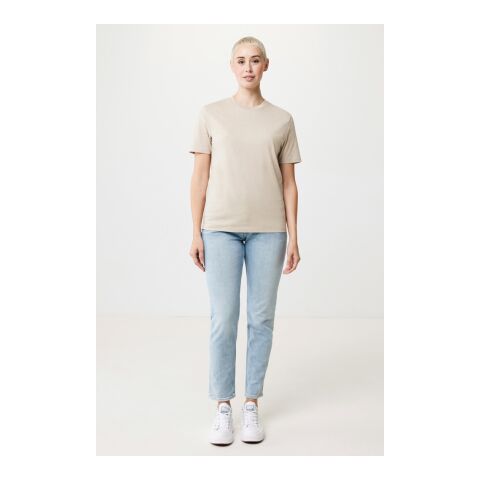 Iqoniq Sierra lightweight recycled cotton t-shirt light heather brown | XXXL | No Branding | not available | not available | not available