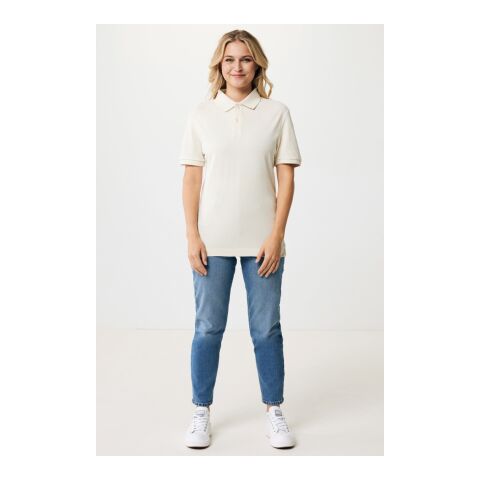 Iqoniq Yosemite recycled cotton pique polo natural raw | XXL | No Branding | not available | not available | not available