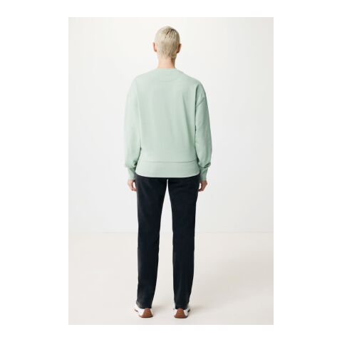 Iqoniq Kruger relaxed recycled cotton crew neck iceberg green | XXS | No Branding | not available | not available | not available