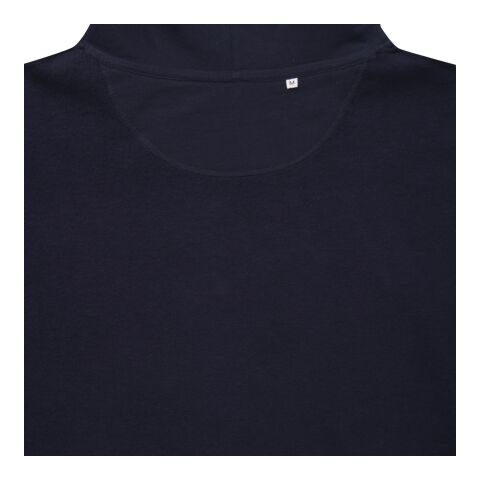 Iqoniq Yoho recycled cotton relaxed hoodie navy | S | No Branding | not available | not available | not available
