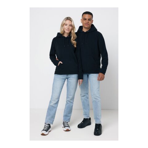 Iqoniq Trivor recycled polyester microfleece hoodie black | XXS | No Branding | not available | not available | not available