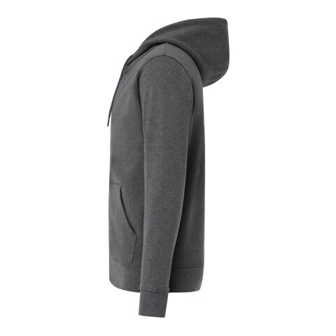 Iqoniq Abisko recycled cotton zip through hoodie black | XL