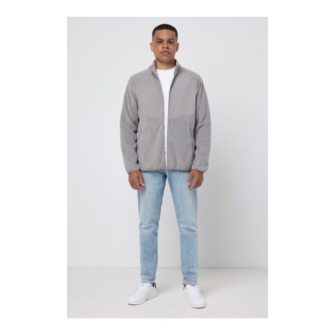 Iqoniq Talung recycled polyester microfleece zip through grey | S | No Branding | not available | not available | not available