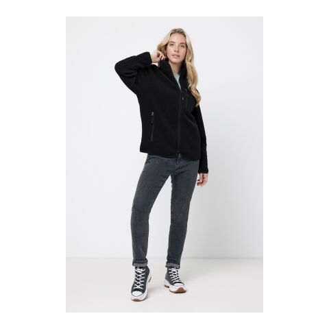 Iqoniq Diran recycled polyester pile fleece jacket black | S | No Branding | not available | not available | not available