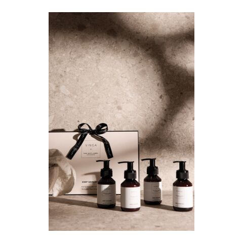 VINGA x TGL body and hand care gift set white-black | No Branding