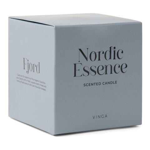 Nordic essence scented candle small blue-dark brown | No Branding