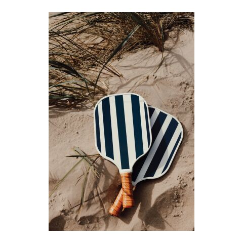 VINGA Lagoa pickleball set navy-white | No Branding | not available | not available