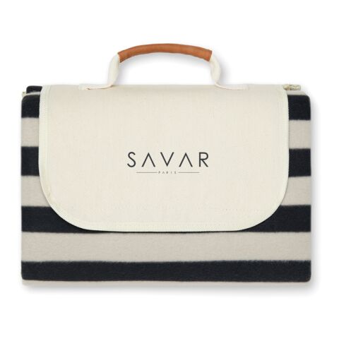 VINGA Alba GRS RPET picnic blanket black | No Branding | not available | not available | not available