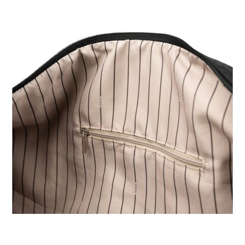 VINGA Marlow RCS recycled polyester weekend bag black | No Branding | not available | not available