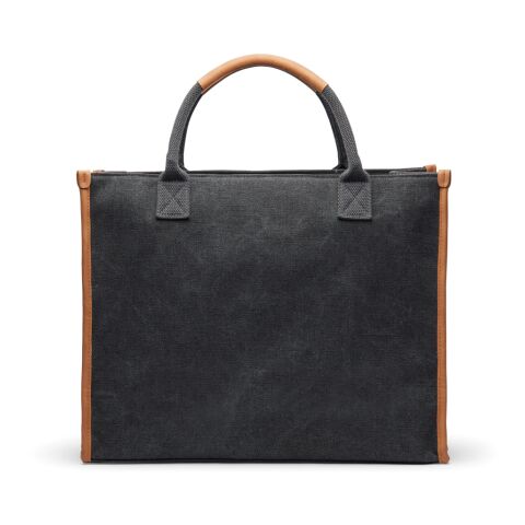 VINGA Bosler RCS recycled canvas tote black | No Branding | not available | not available