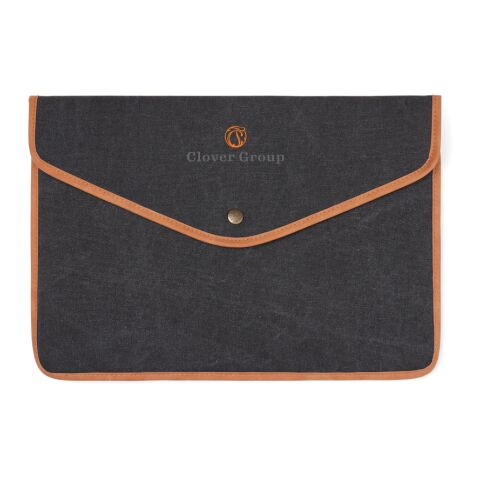 VINGA Bosler GRS recycled canvas 14&quot; laptop sleeve black | No Branding | not available | not available