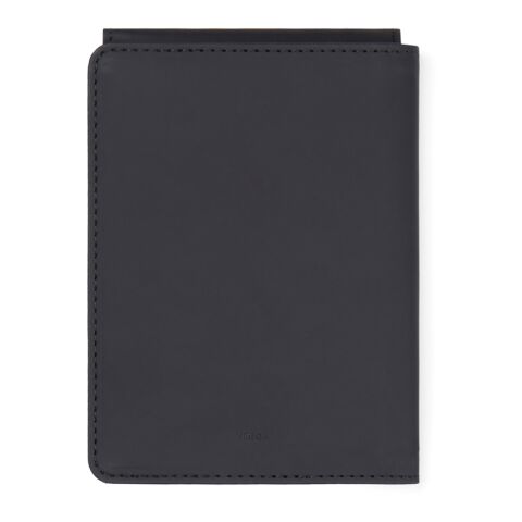 VINGA Baltimore RCS recycled polyester RFID passport cover black | No Branding | not available | not available
