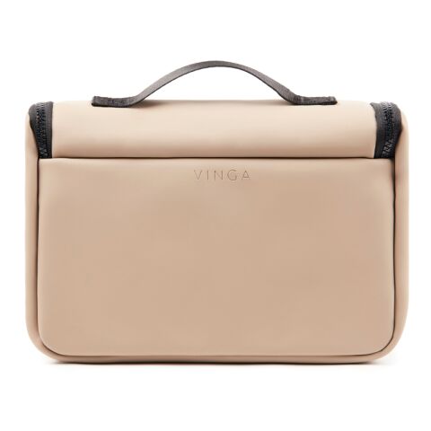 VINGA Baltimore travel toiletry bag greige | No Branding | not available | not available