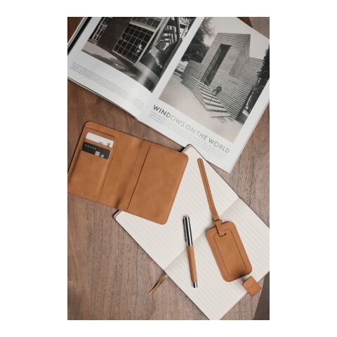 VINGA Bosler RCS luggage tag brown | No Branding | not available | not available