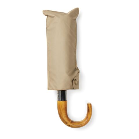VINGA Bosler AWARE™ recycled pet 21" foldable umbrella brown | No Branding | not available | not available