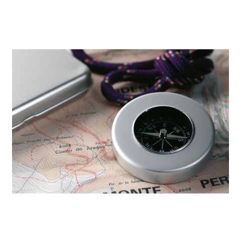 Target nautical compass matt silver | No Branding | not available | not available | not available