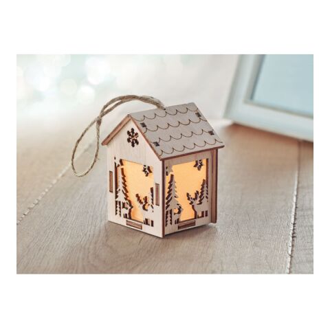 MDF house with light wood | No Branding | not available | not available