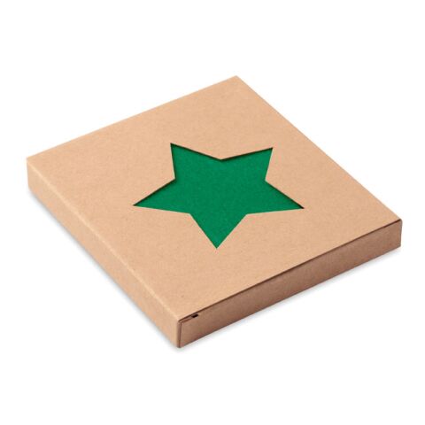 RPET 4 felt coaster set green | No Branding | not available | not available | not available