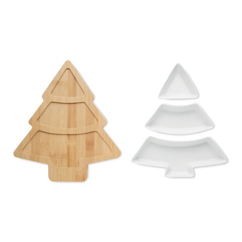 Christmas tree serving tray white | No Branding | not available | not available