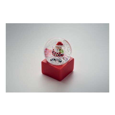 Small snow ball glass ornament red | No Branding | not available | not available | not available