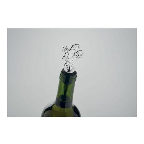 Bottle stopper Christmas motif matt silver | No Branding | not available | not available