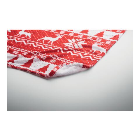 RPET fleece blanket 190 gr/m² red | No Branding | not available | not available | not available